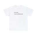 'I'm Not Lost I'm Just Avoiding People' Classic Unisex Tee
