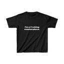 'I'm A Fucking Masterpiece' Baby Tee