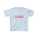'I'm A Fucking Masterpiece' Baby Tee