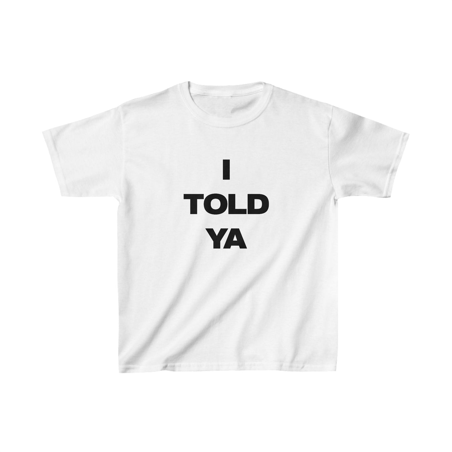 'I Told Ya' Challengers Baby Tee