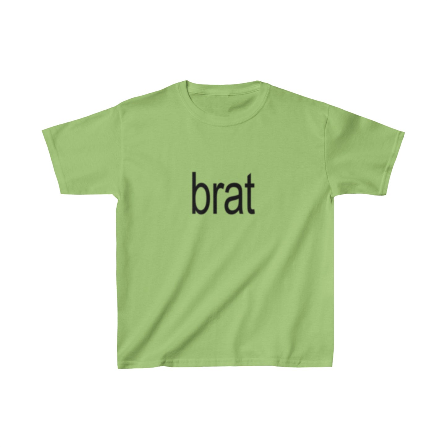 'brat' Baby Tee