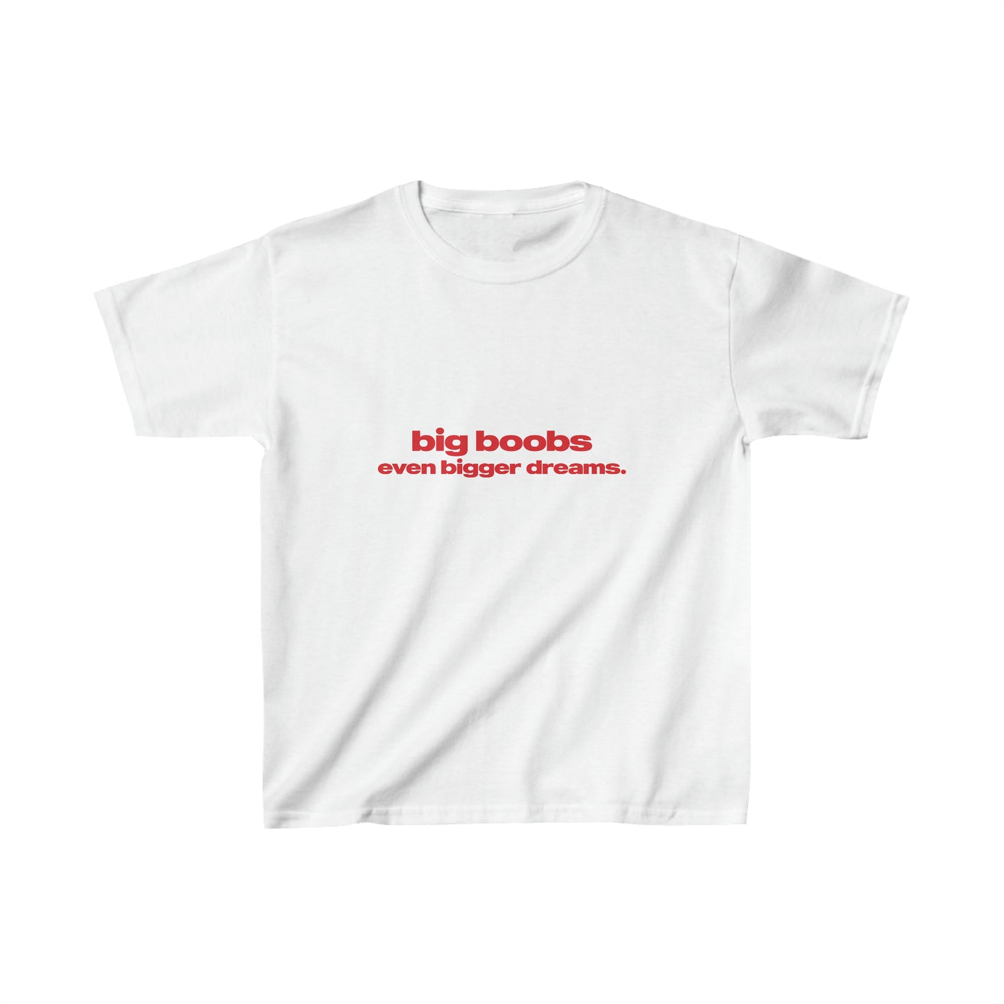 'Big Boobs Even Bigger Dreams' Baby Tee