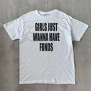 'Girls Just Wanna Have Funds' Classic Unisex Tee.