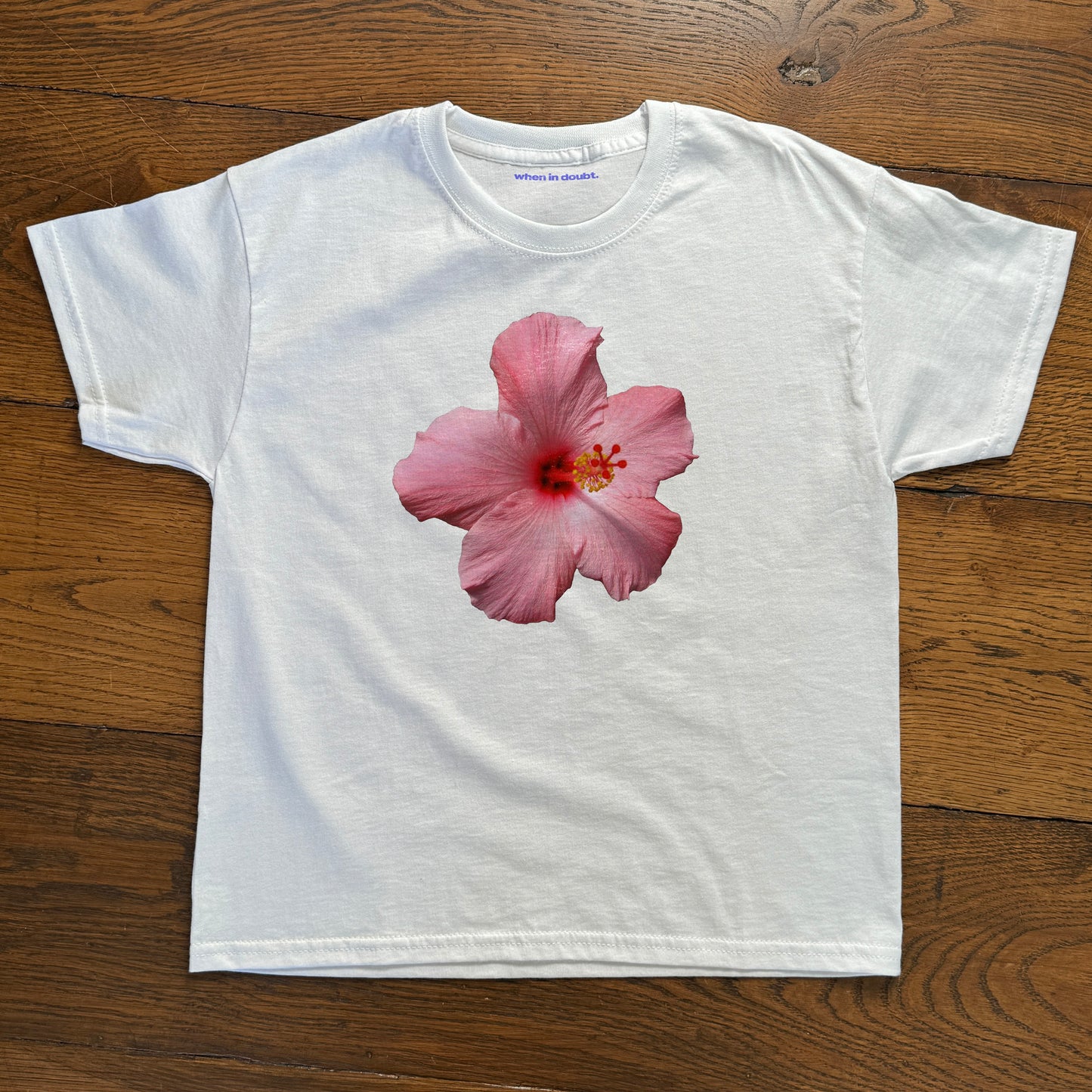 Hibiscus Baby Tee