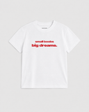 Small Boobs Big Dreams Baby Tee